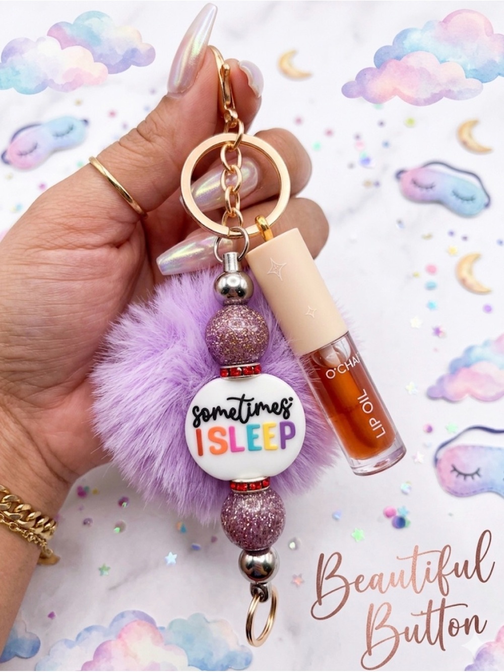 custom junk keychain